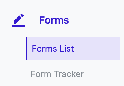 Forms Nav